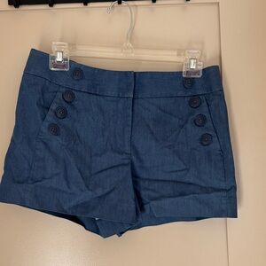 LOFT High Waist Blue Women's Shorts